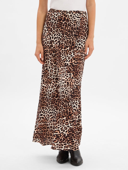 HUGO Maxirock Damen Viskose gemustert