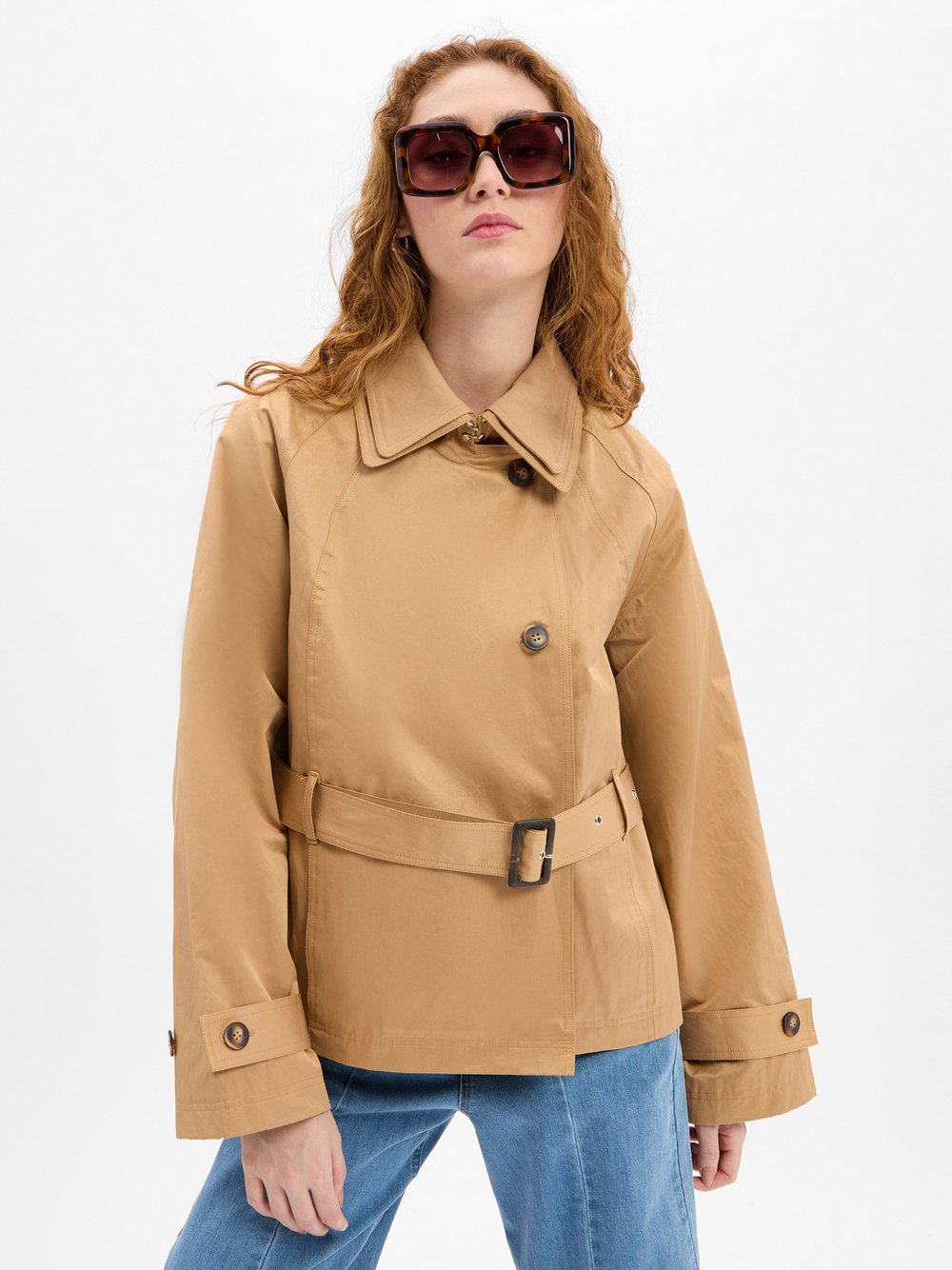 Msch Copenhagen Übergangsjacke Damen Baumwolle