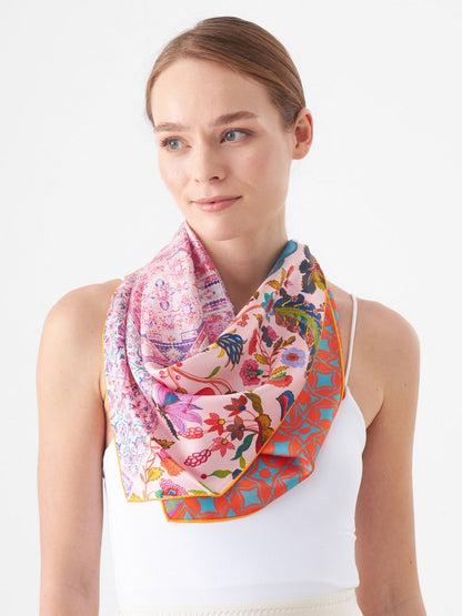 Codello Tuch Damen Seide bedruckt
