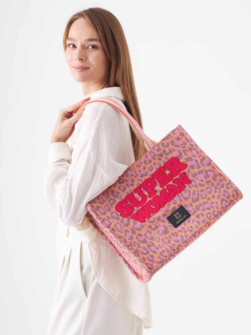 Codello Tasche Damen Baumwolle bedruckt