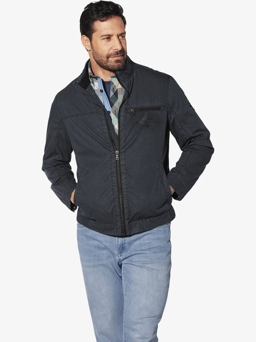 Jan Vanderstorm Tiefbundhose Herren Baumwolle