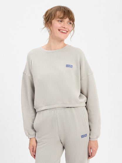 american vintage Sweatshirt Damen Baumwolle