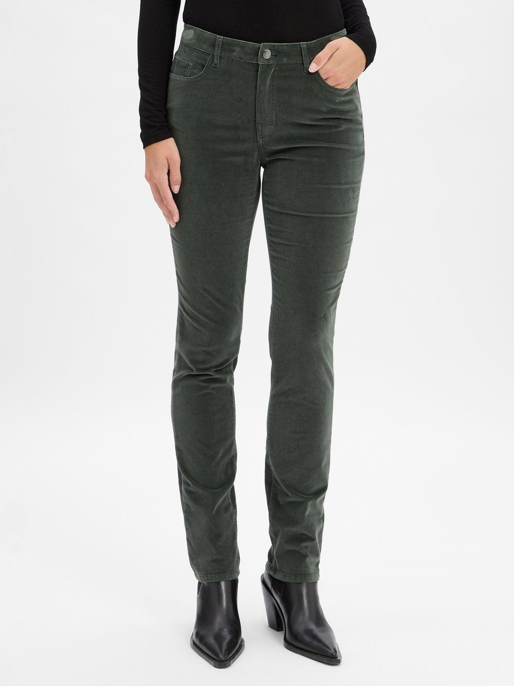 BRAX Samt-Hose Damen Baumwolle