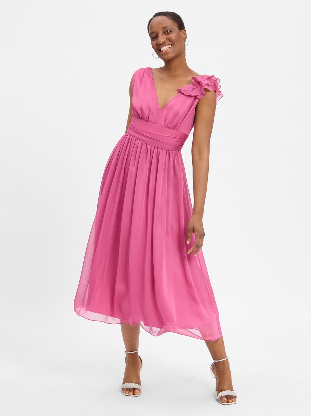 Swing Abendkleid Damen Chiffon