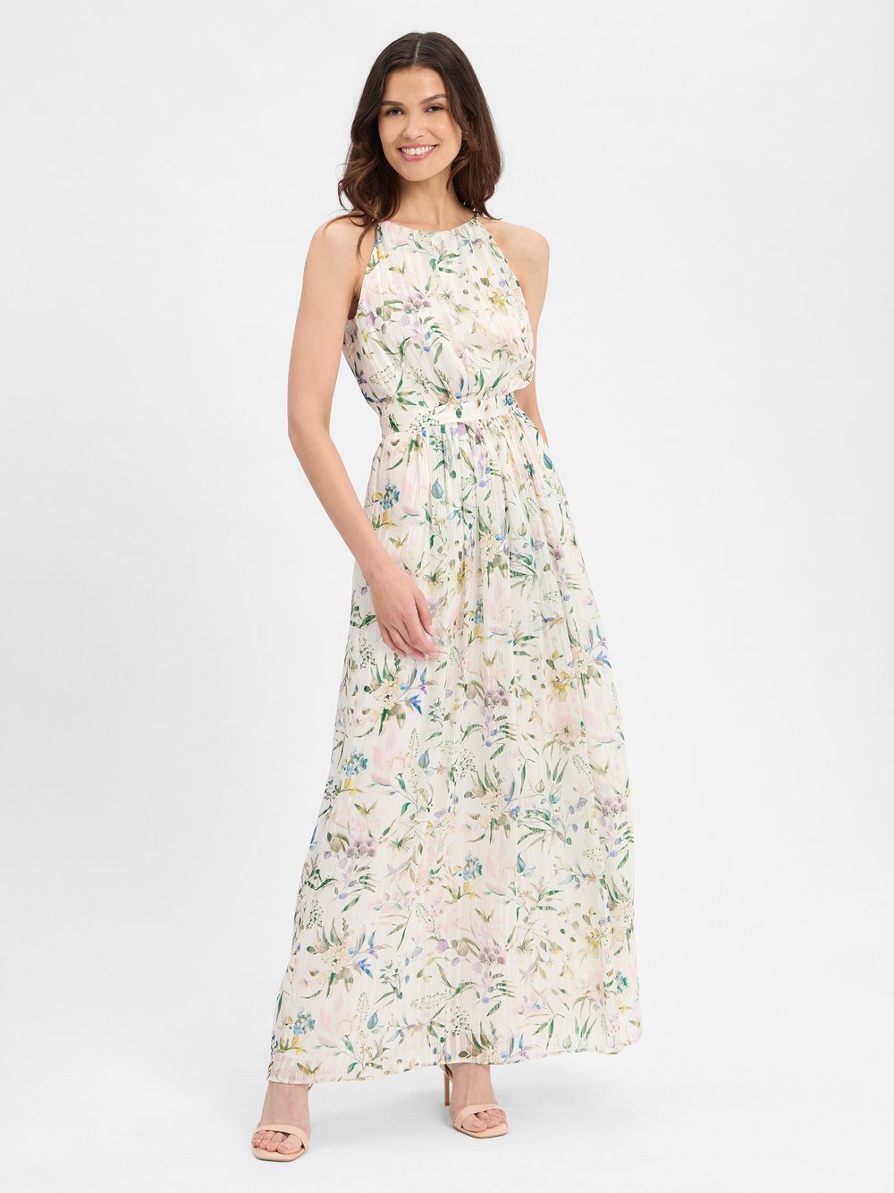 Swing Abendkleid Damen gemustert