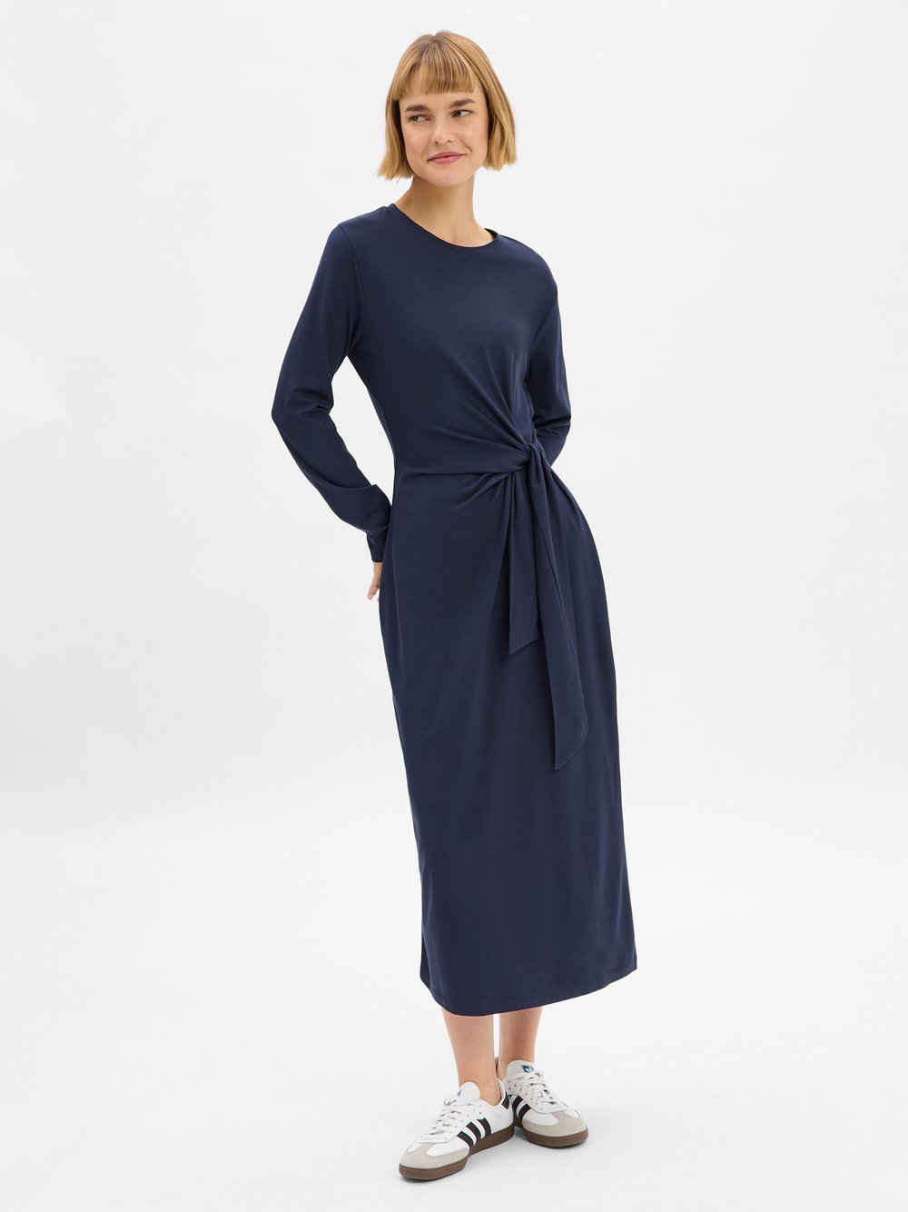 BOSS Jerseykleid Damen Modal