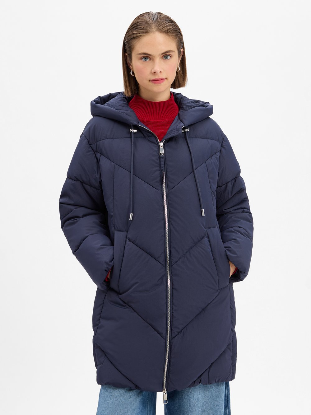 BOSS Wintermantel Damen Polyamid