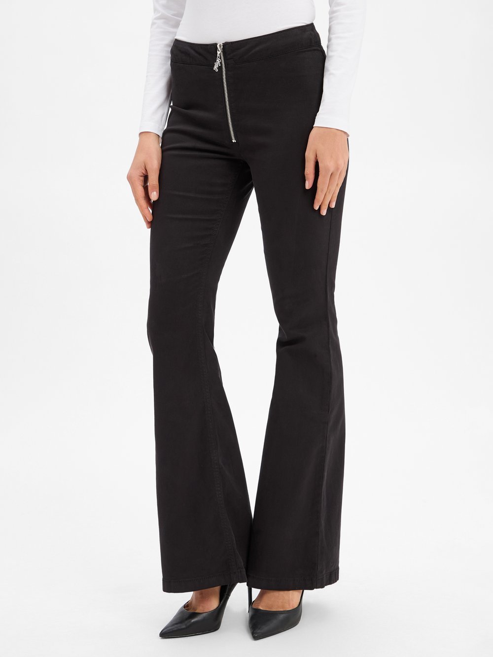 HUGO Hose Damen Baumwolle