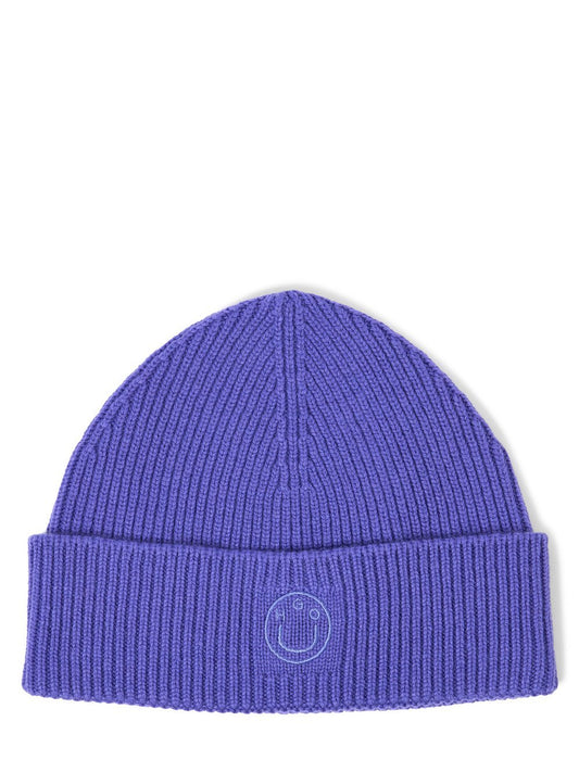 HUGO Beanie mit Schurwolle Damen Polyamid