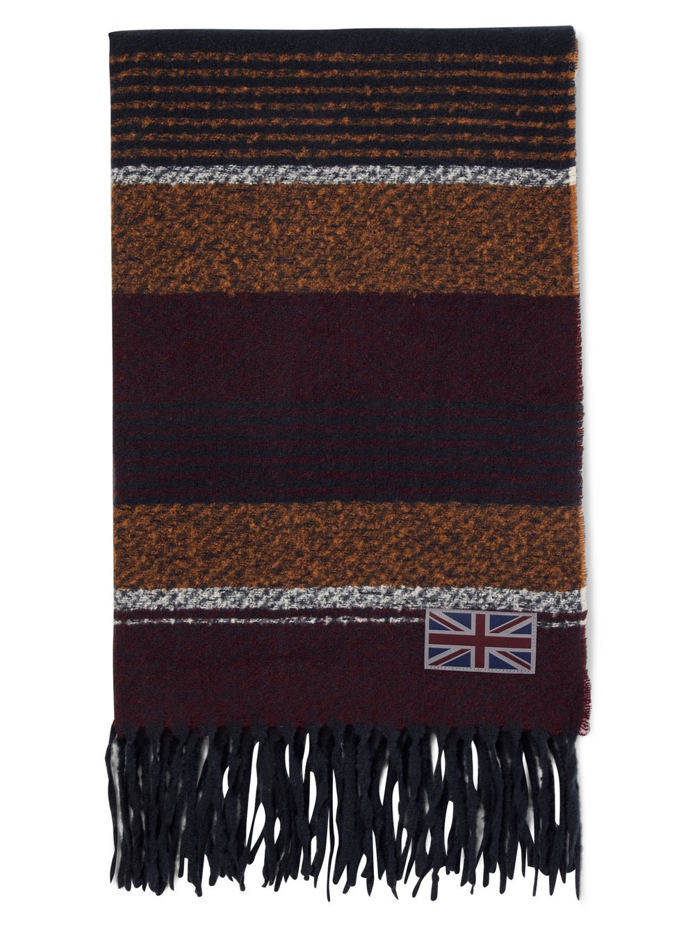 Finshley & Harding London Schal Herren gestreift