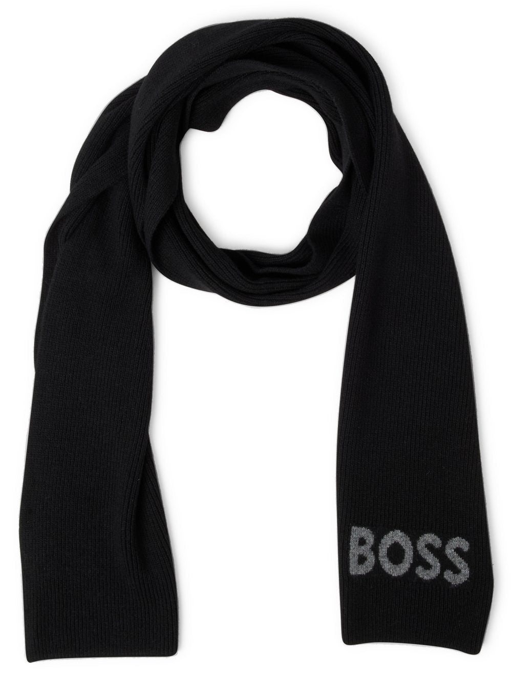 BOSS Strickschal mit Wolle Herren