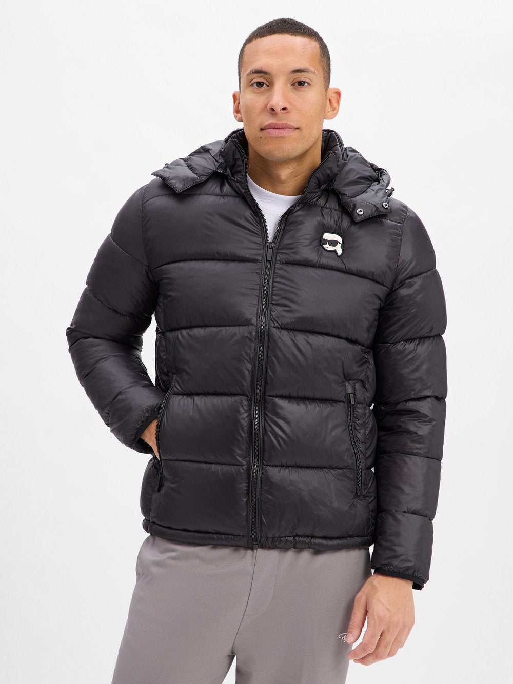 KARL LAGERFELD Steppjacke Herren Polyamid