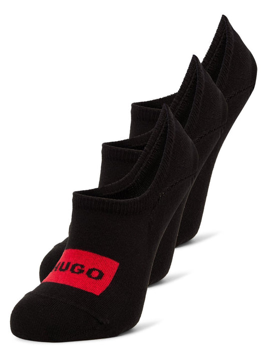 HUGO Sneakersocken im 3er-Pack Herren Feinstrick