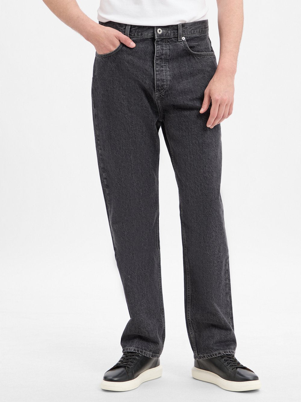 HUGO Baggy Fit Jeans Herren Baumwolle