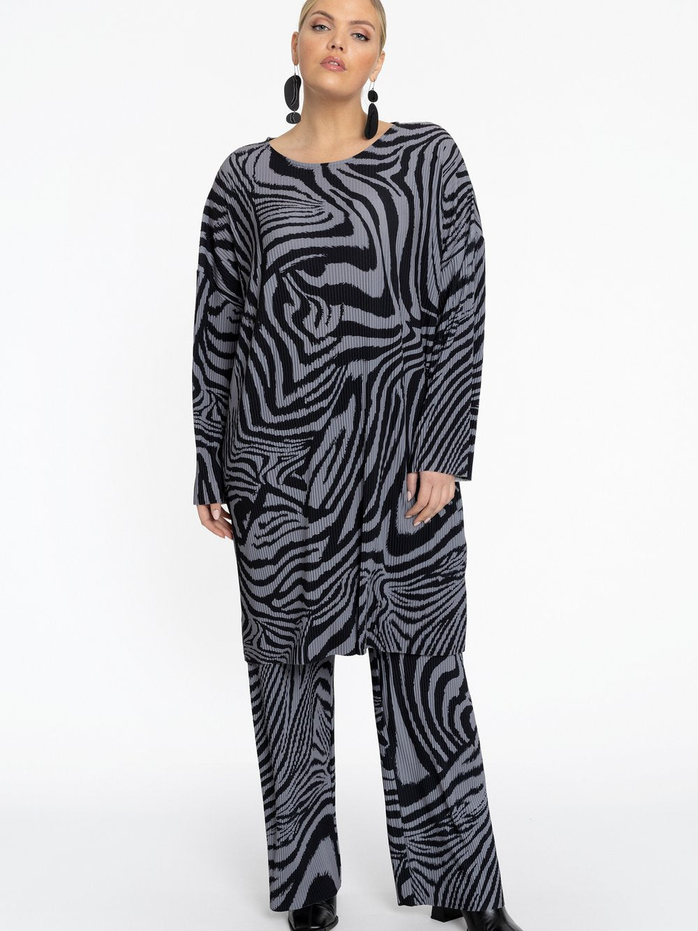 YOEK Hose Damen gemustert