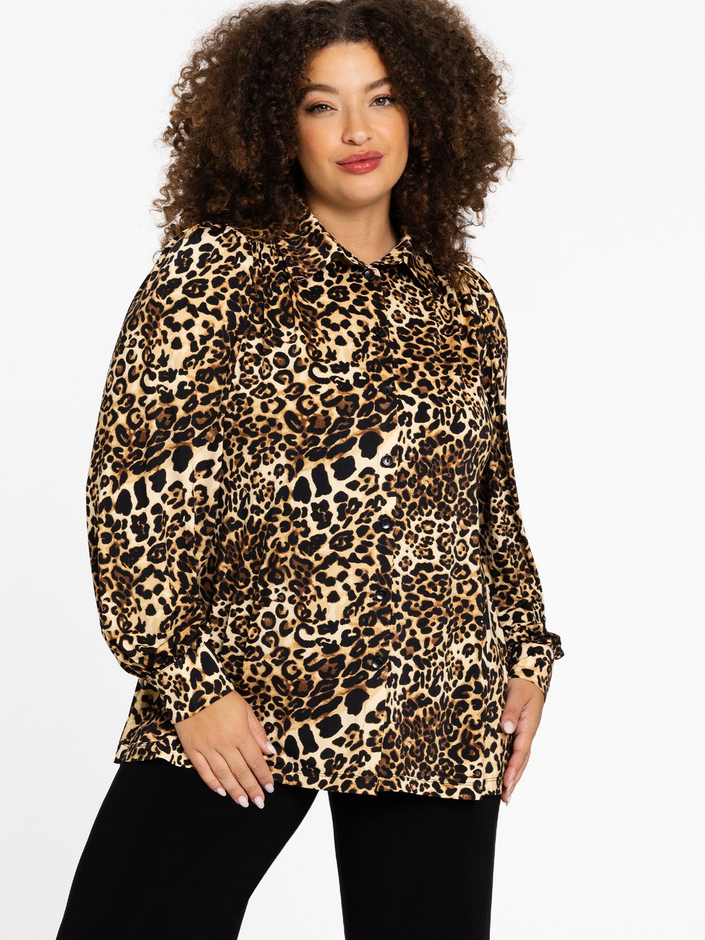 YOEK Bluse Damen bedruckt