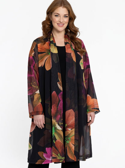 YOEK Strickjacke Damen bedruckt