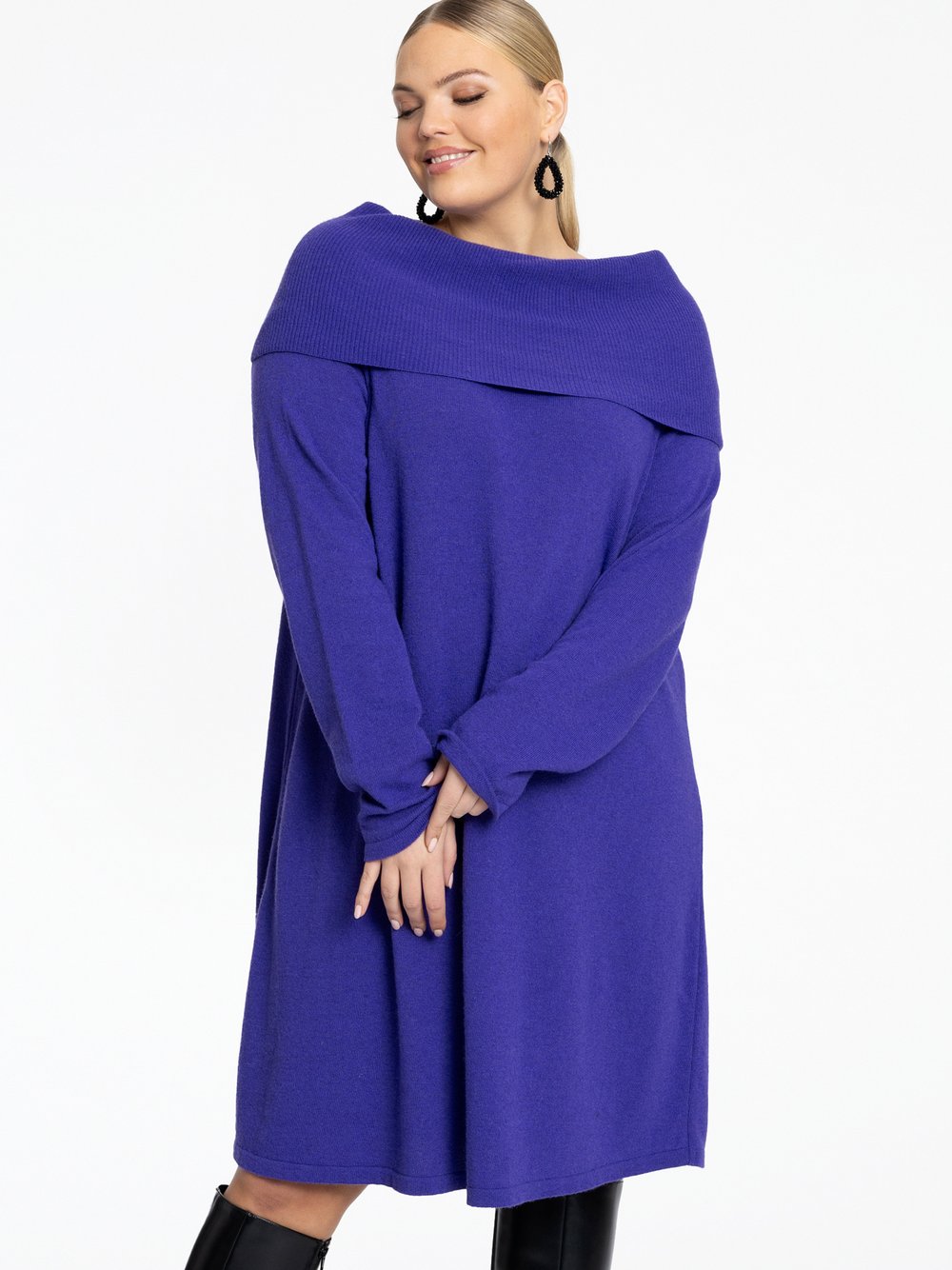 YOEK Kleid Damen Wolle