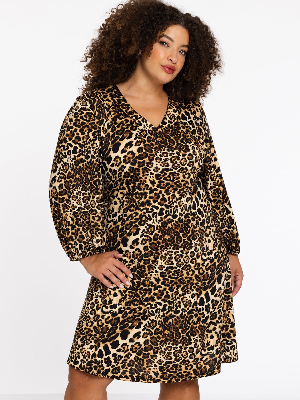 YOEK Kleid Damen bedruckt