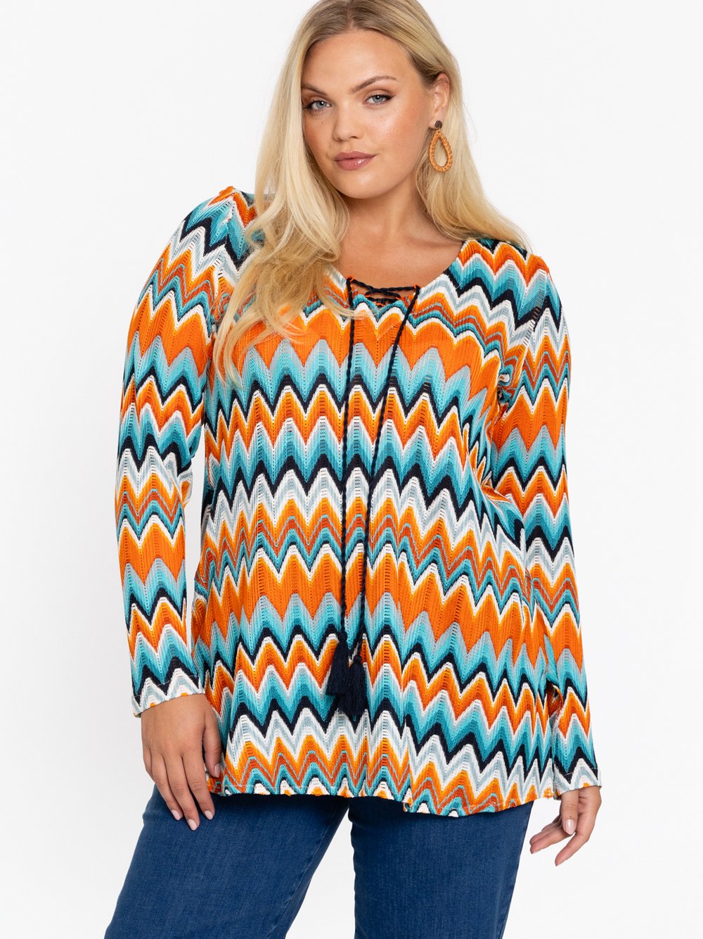 YOEK Tunika Damen bedruckt