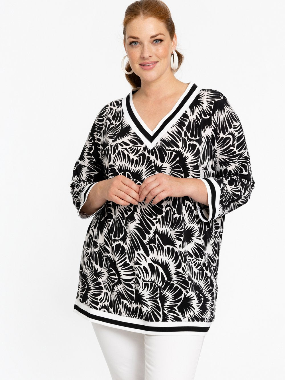 YOEK Tunika Damen bedruckt
