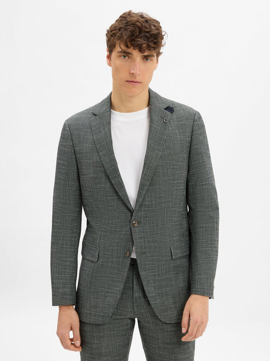 Digel Baukasten-Anzugsakko Herren Modern Fit meliert