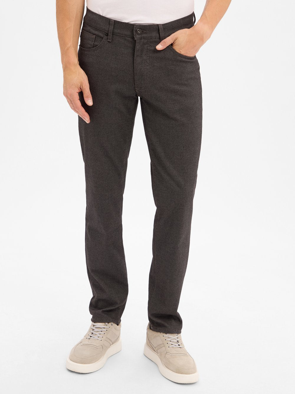 BRAX Hose Herren Baumwolle gemustert