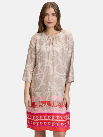 Betty Barclay Sommerkleid Damen Viskose gemustert