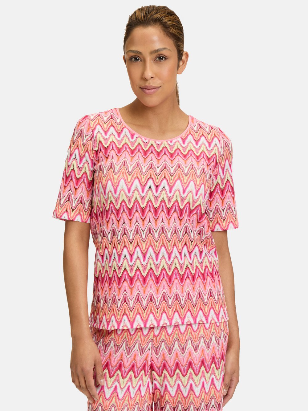 Betty Barclay Spitzenshirt Damen gestreift