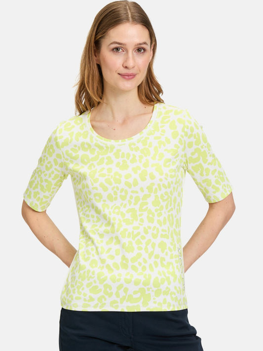 Betty Barclay Basic Shirt Damen Baumwolle gemustert