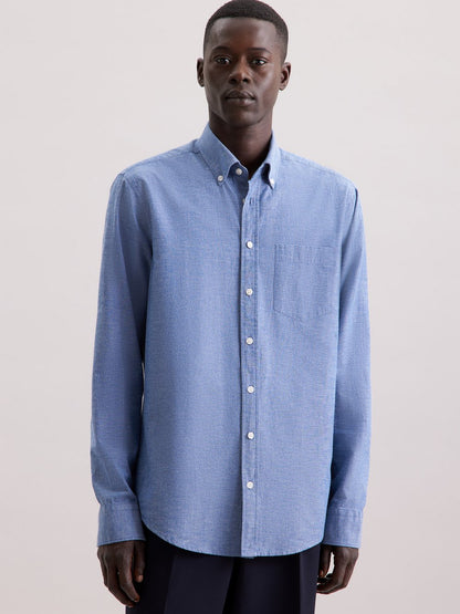 Seidensticker Business Hemd Herren Super Slim Fit Baumwolle gestreift