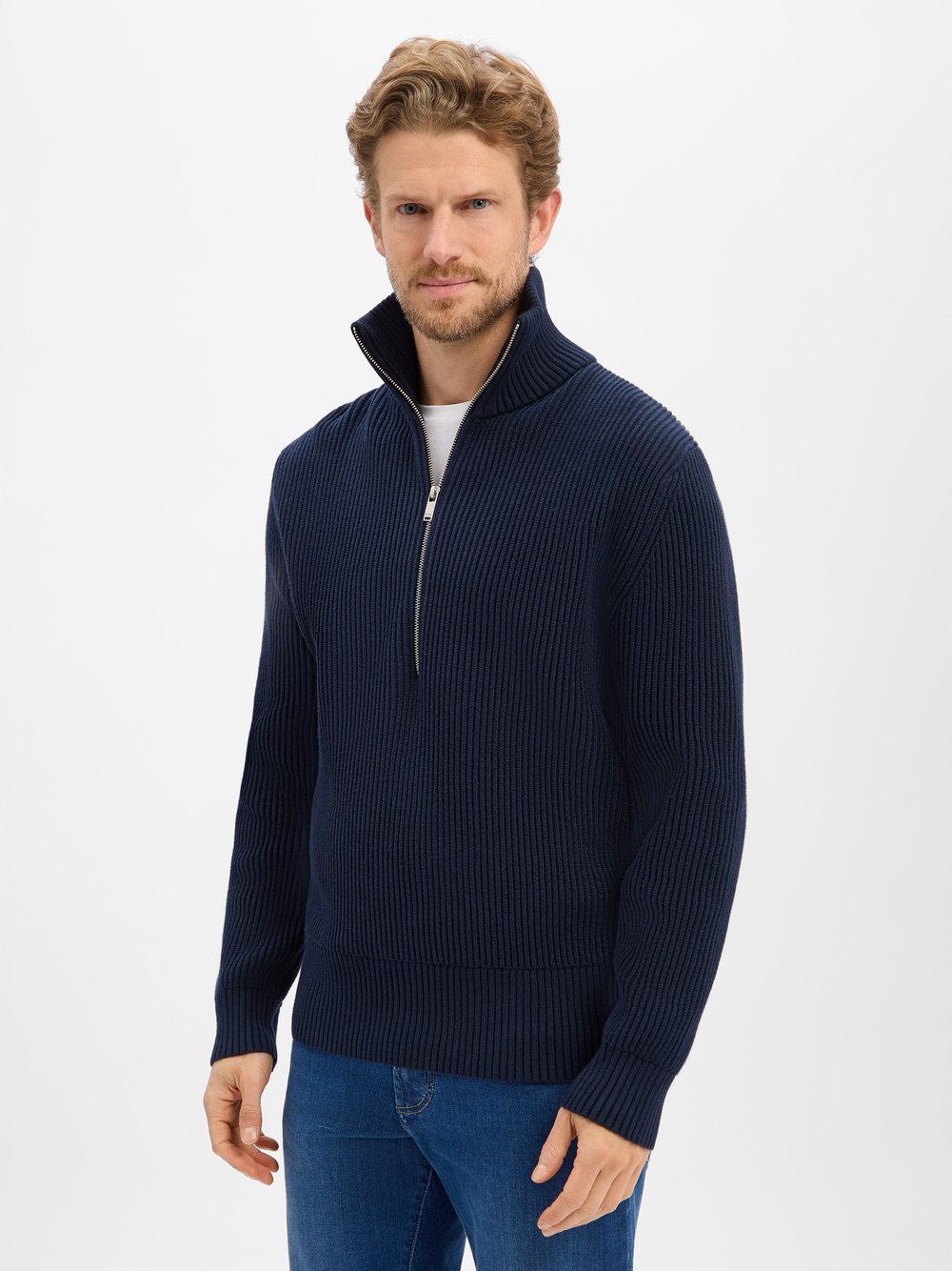 Drykorn Strickpullover Herren Rippe