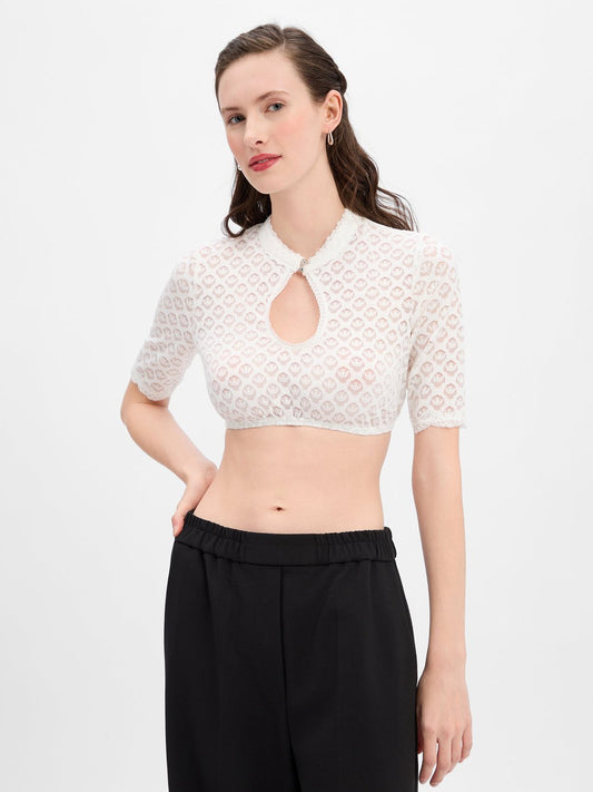 Krüger Dirndl Dirndlbluse Damen Spitze