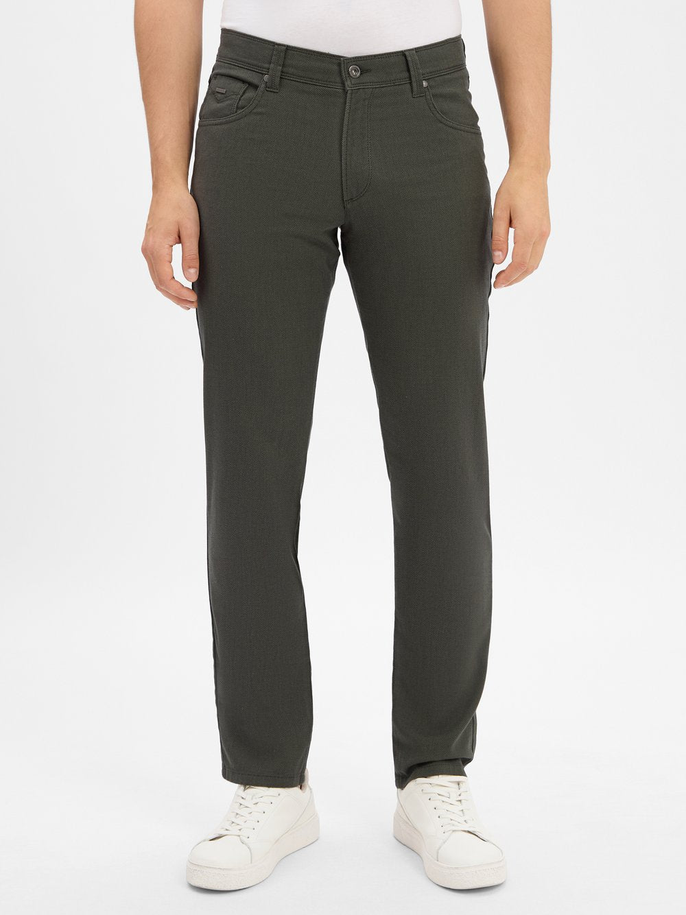 Bugatti Hose Herren Baumwolle gemustert