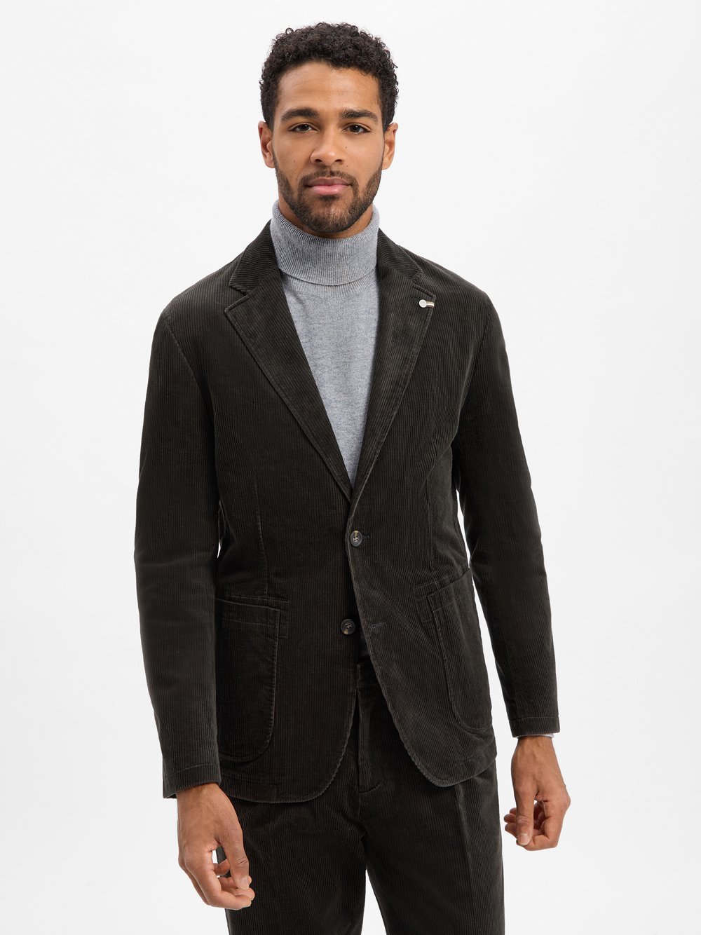 Benvenuto Baukasten-Cord-Sakko Herren Regular Fit