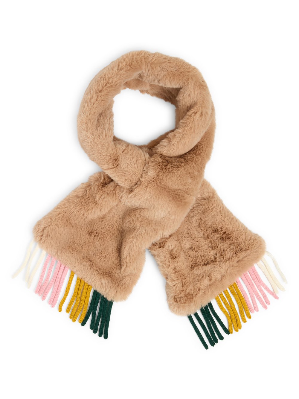 Marie Lund Kunstfell-Schal Damen