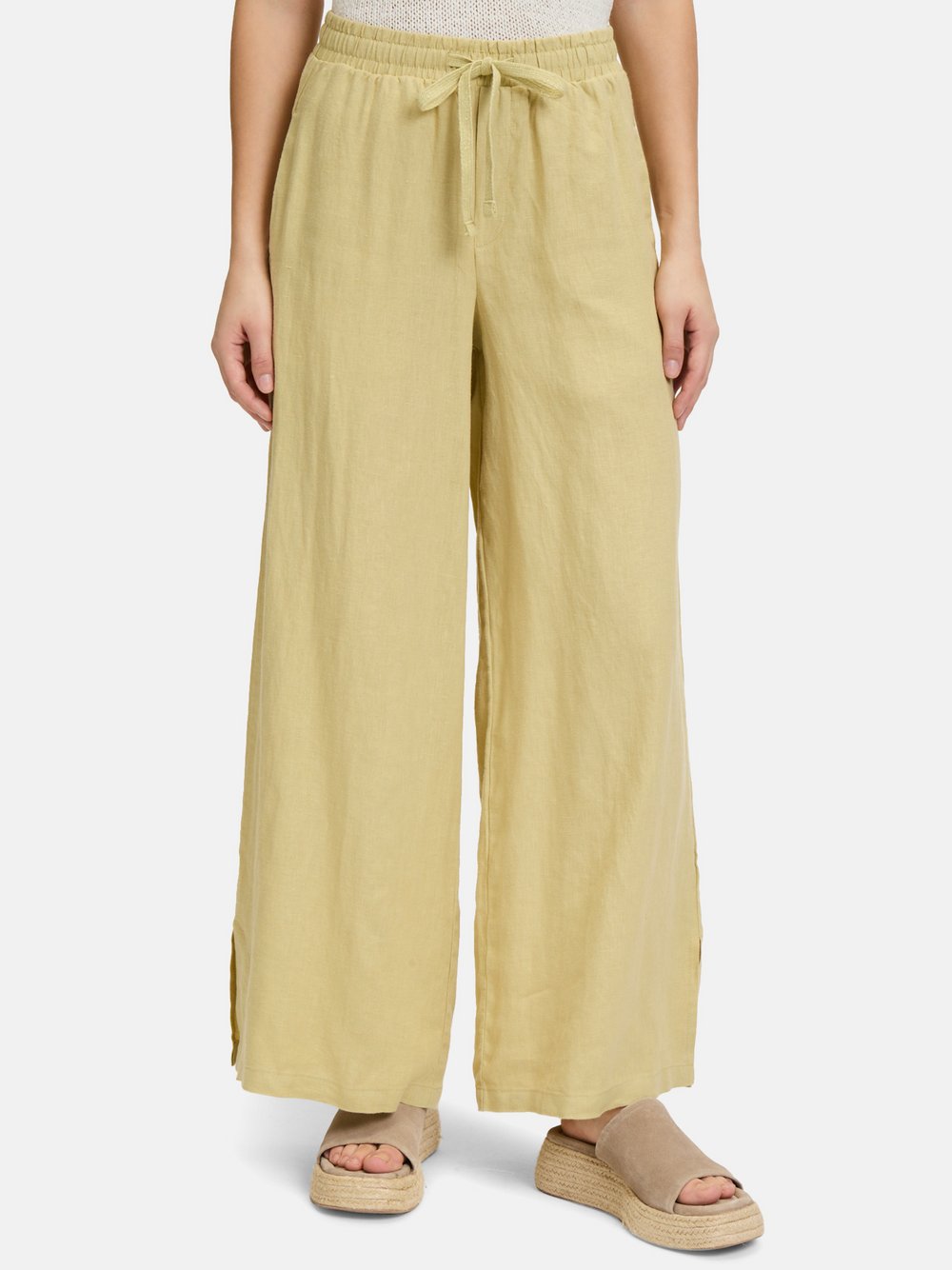 Cartoon Leinenhose Damen