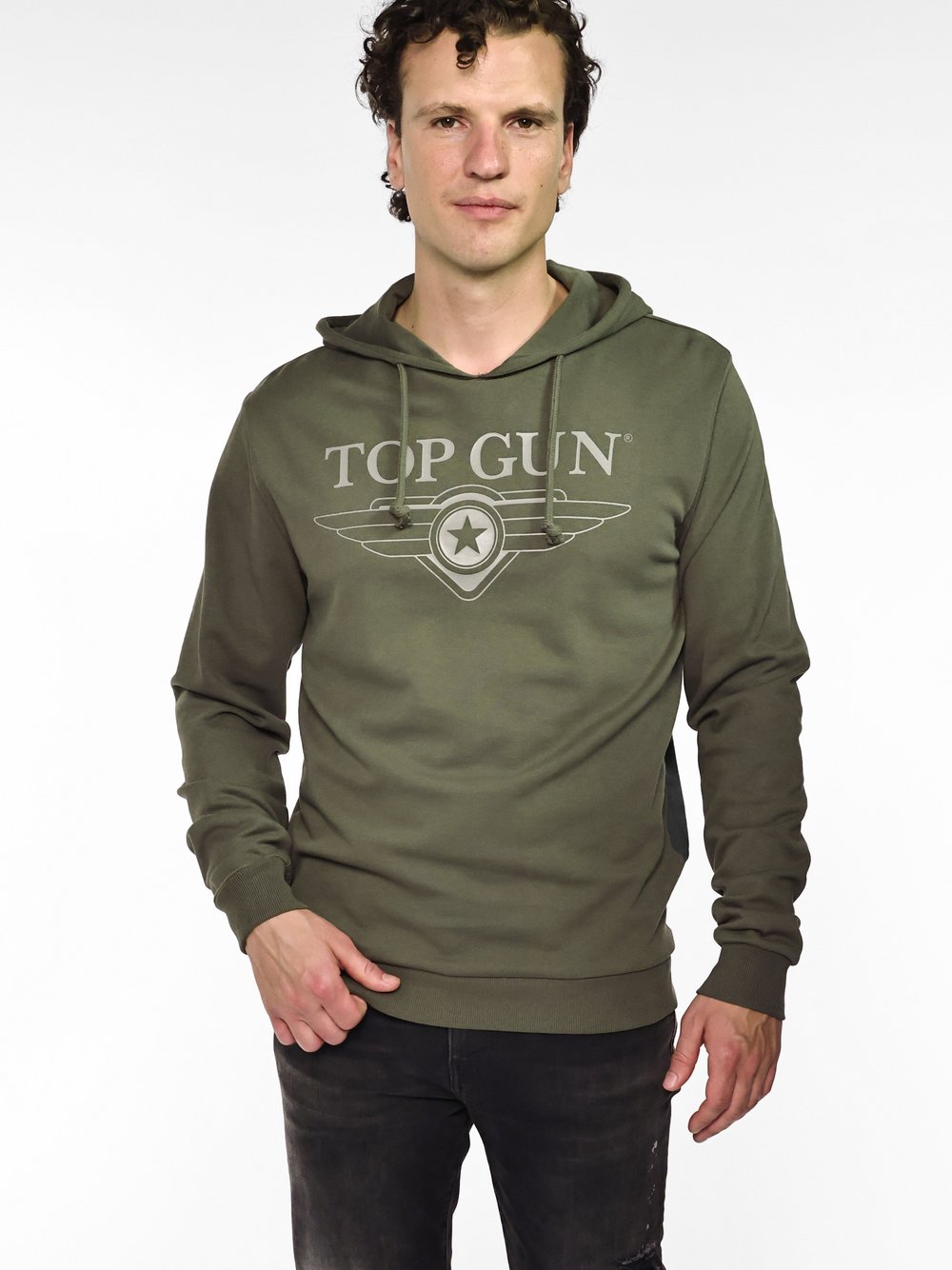 Topgun Kapuzenpulli Herren Baumwolle