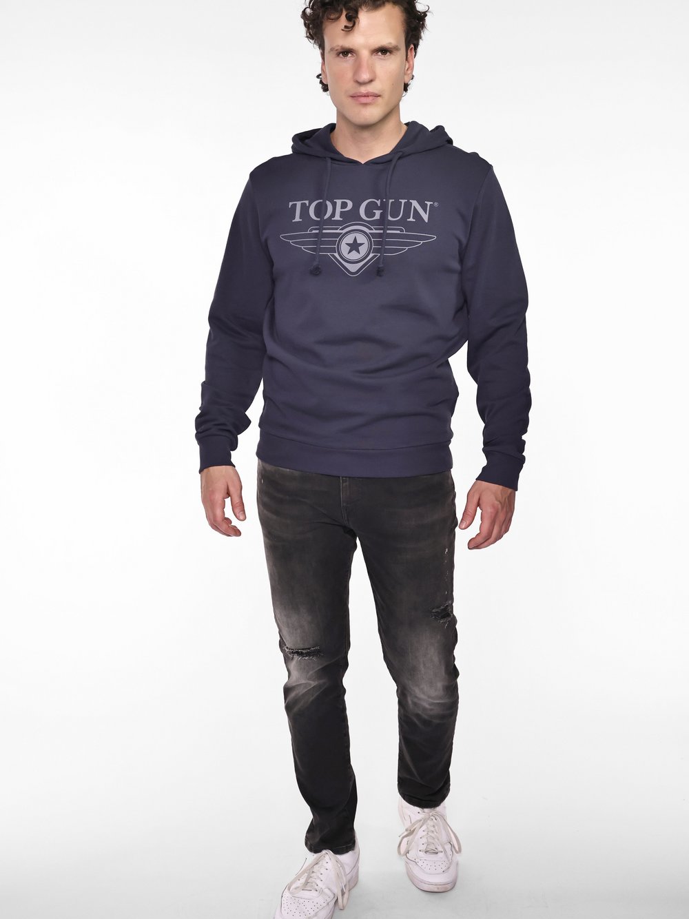 Topgun Kapuzenpulli Herren Baumwolle