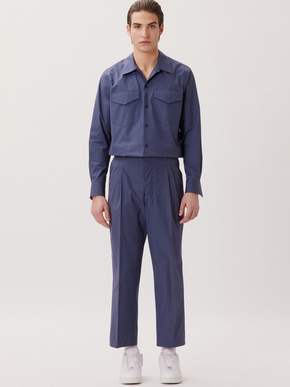 Seidensticker Business Hemd Herren Super Slim Fit Baumwolle gestreift