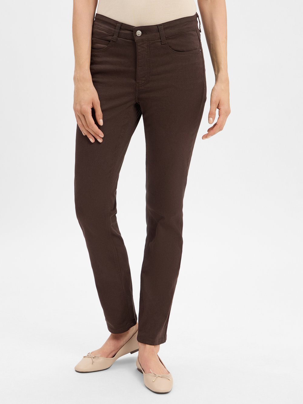MAC 5-Pocket-Hose Damen Baumwolle