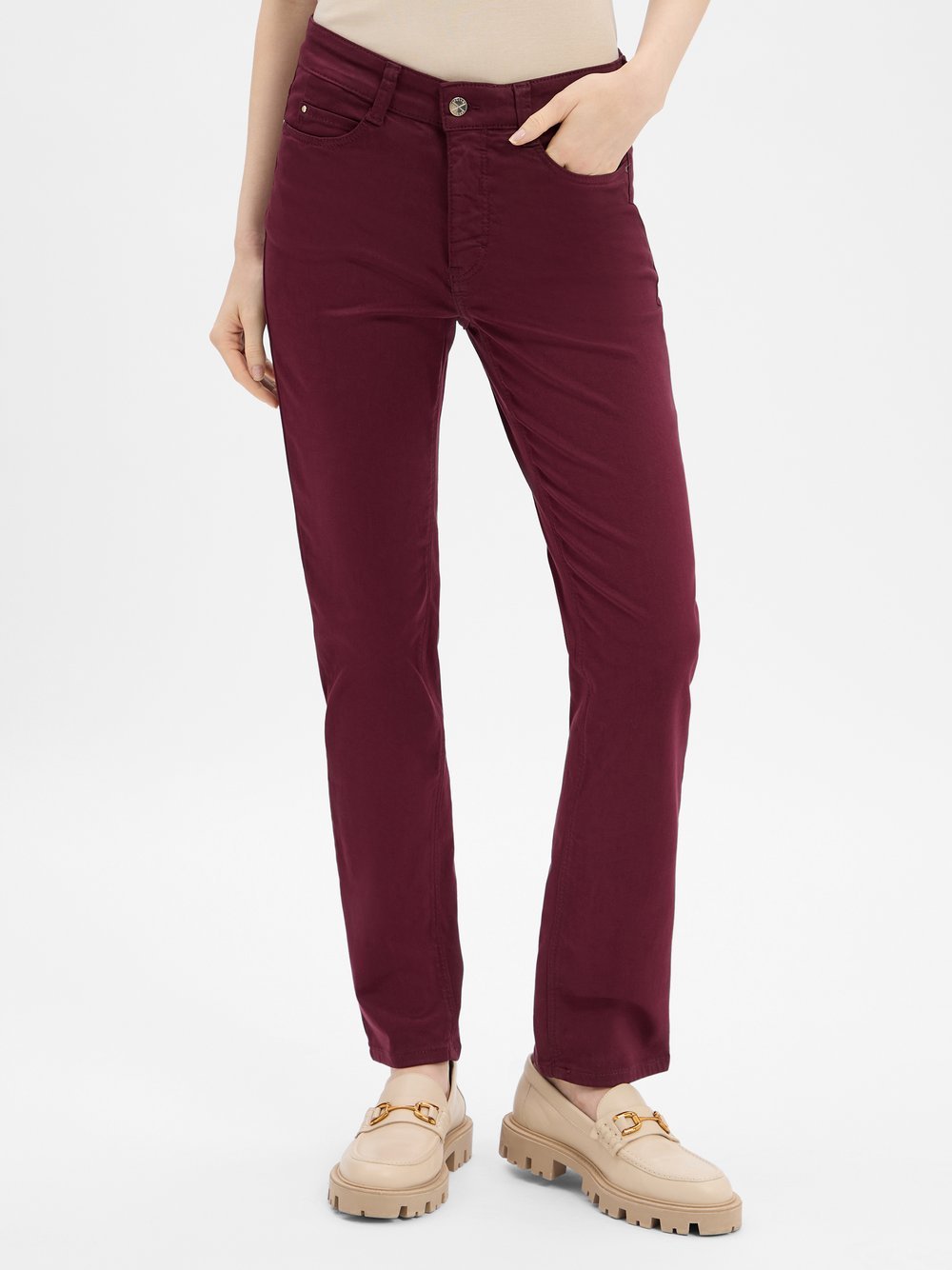MAC 5-Pocket-Hose Damen Baumwolle