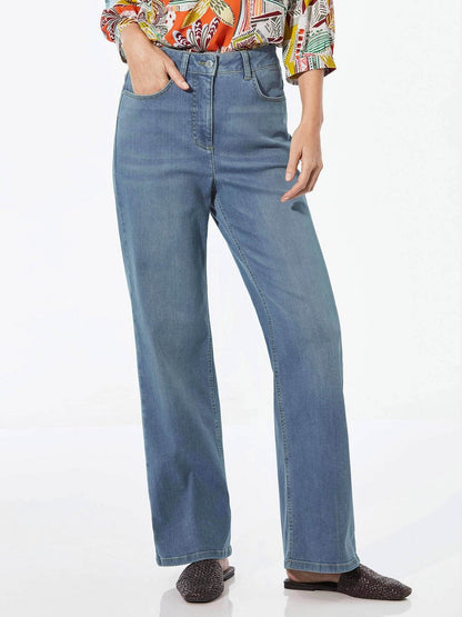 Goldner Jeans Damen Baumwolle