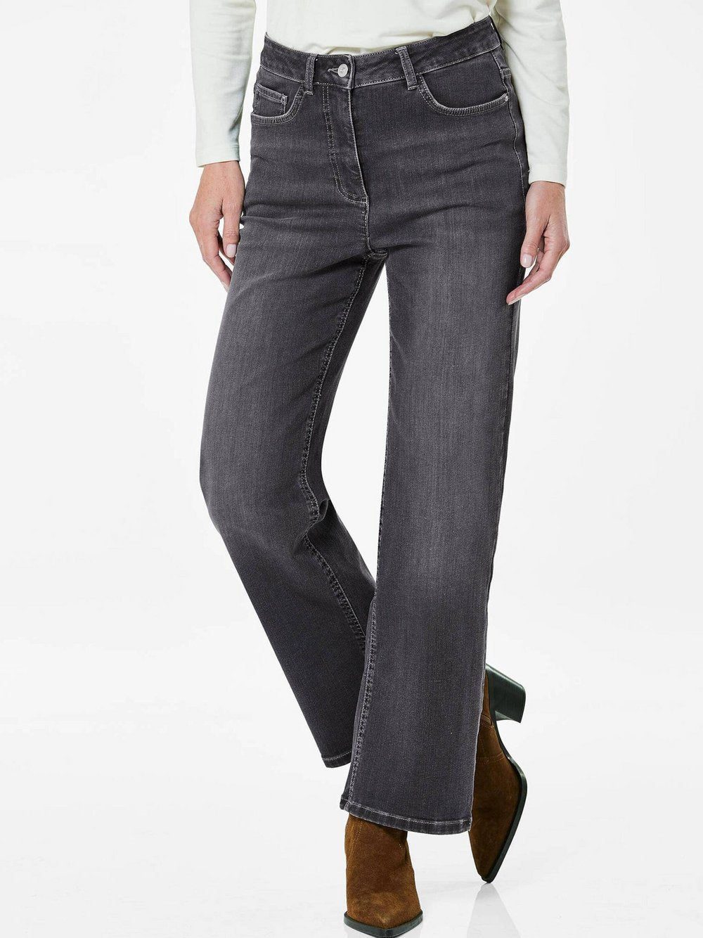 Goldner Jeans Damen Baumwolle