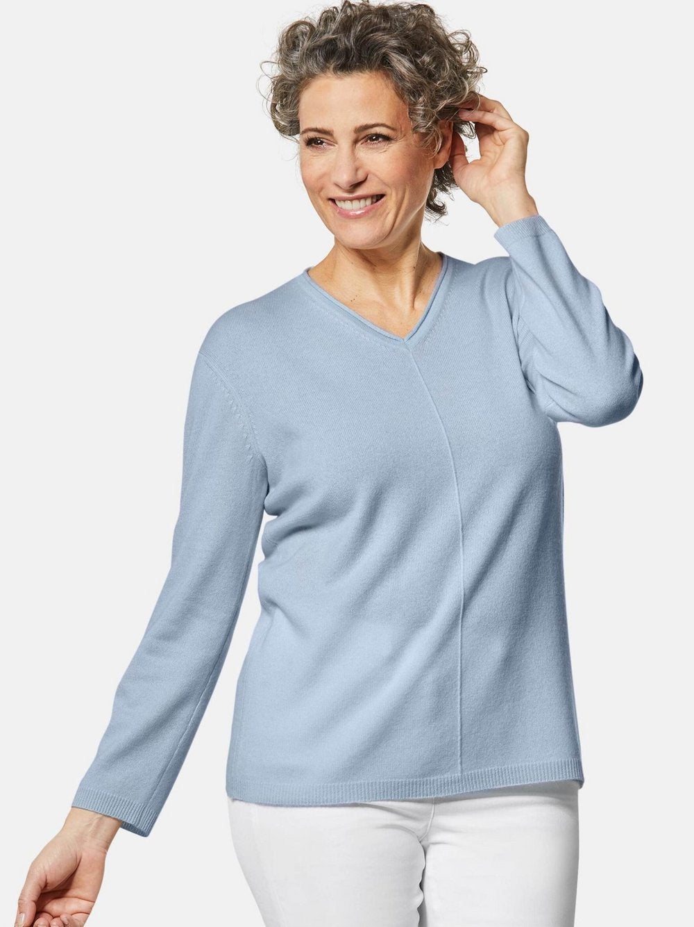 Goldner Kaschmirpullover Damen Cashmere