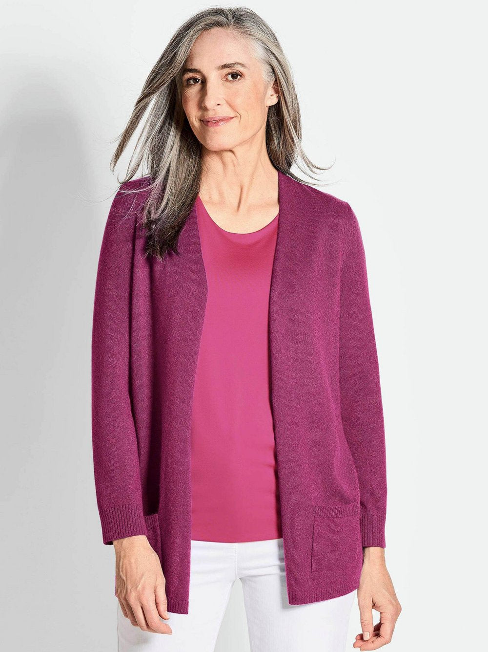 Goldner Kaschmirstrickjacke Damen Cashmere