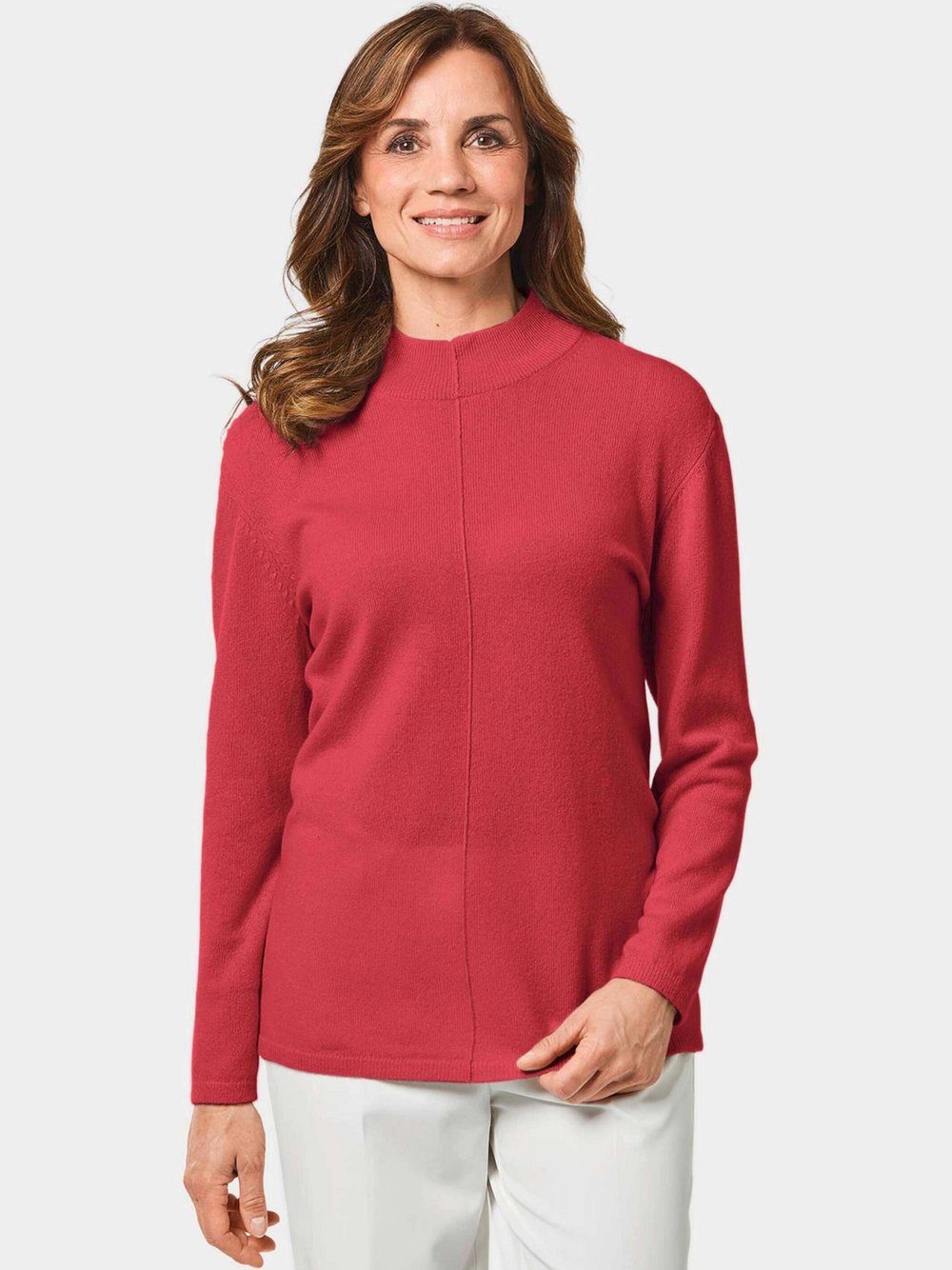 Goldner Kaschmirpullover Damen Cashmere