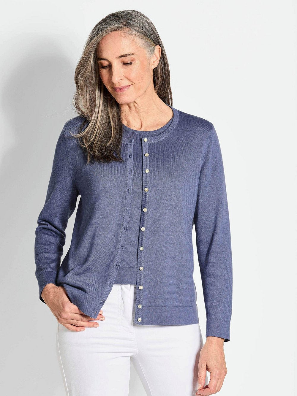 Goldner Strickset Damen Baumwolle