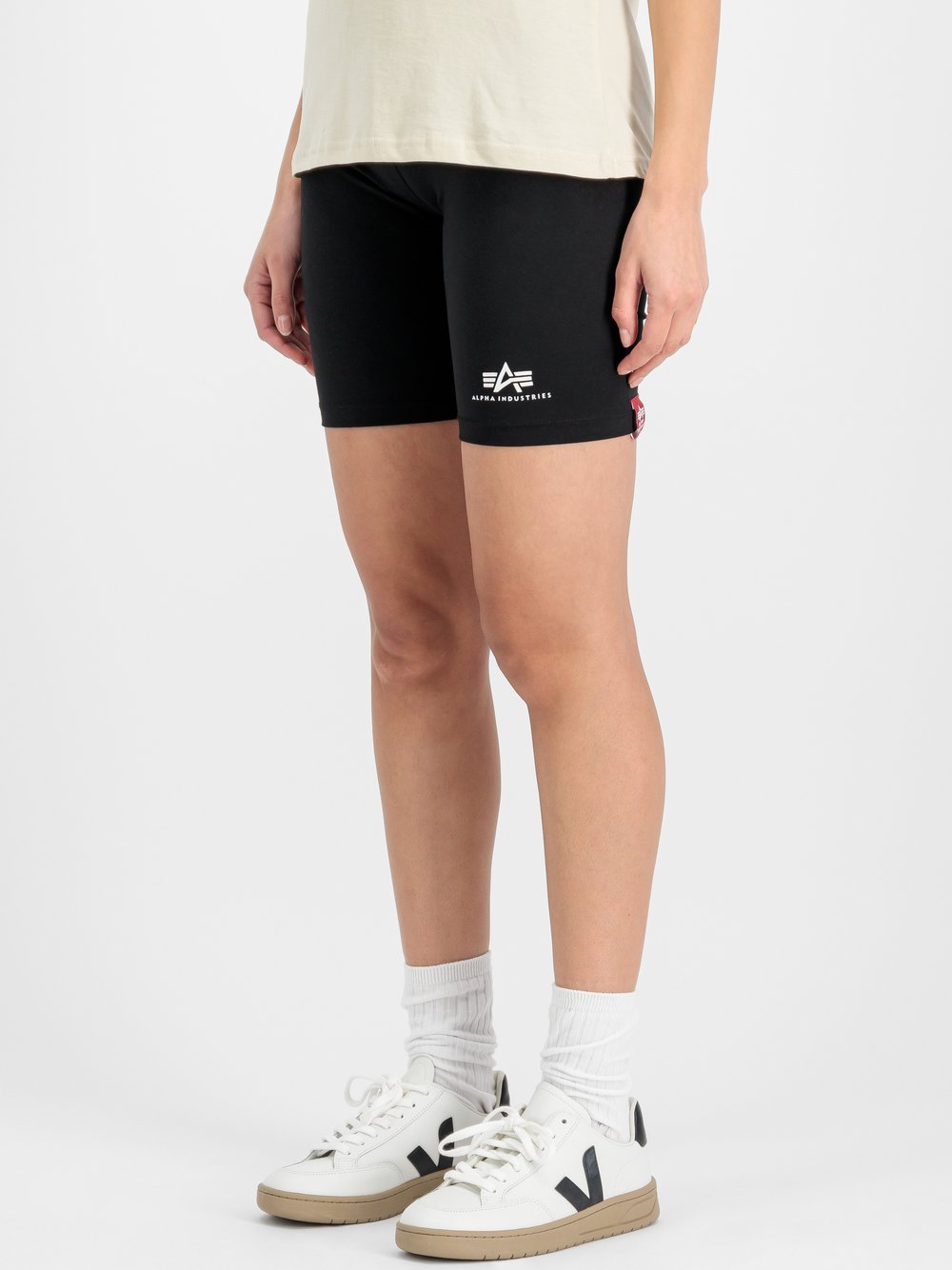 Alpha Industries Radlerhose Damen Baumwolle bedruckt