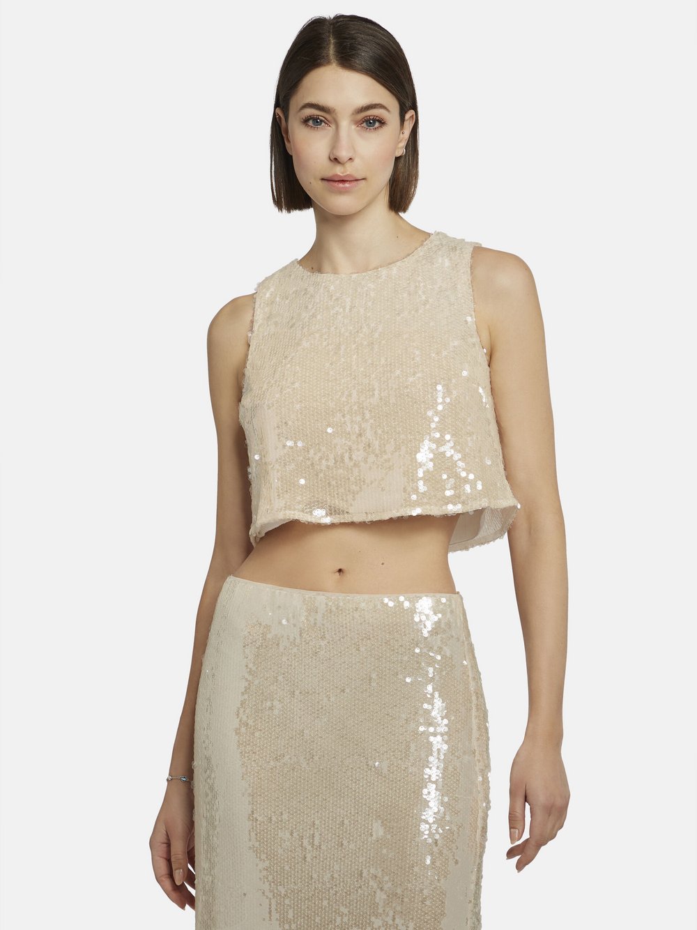 Nicowa Paillettentop Damen